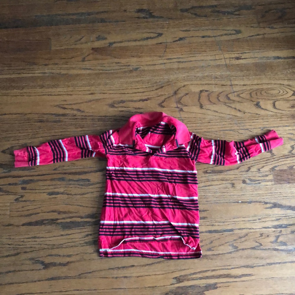 child’s long sleeve polo